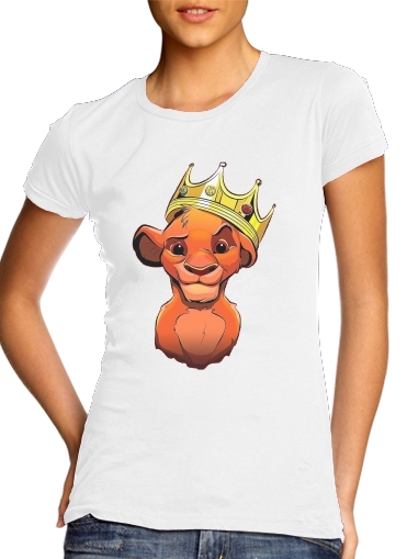  Simba Lion King Notorious BIG voor Vrouwen T-shirt