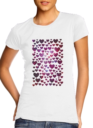  Space Hearts voor Vrouwen T-shirt