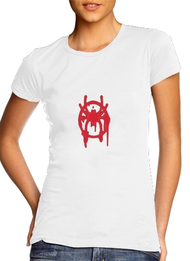  Spider Verse Miles Morales voor Vrouwen T-shirt