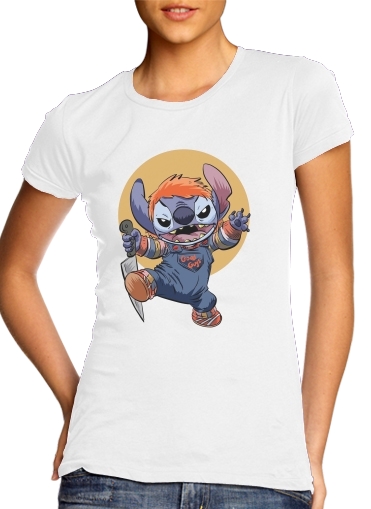  Stitch X Chucky Halloween voor Vrouwen T-shirt