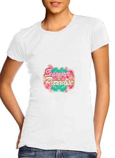  summer paradise voor Vrouwen T-shirt