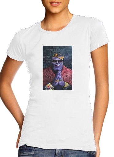  Thanos mashup Notorious BIG voor Vrouwen T-shirt