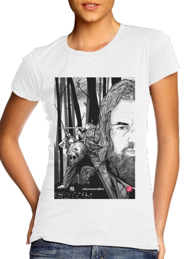  The Bear and the Hunter Revenant voor Vrouwen T-shirt