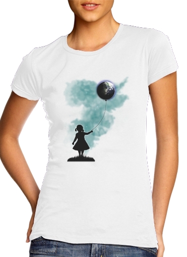  The Girl That Hold The World voor Vrouwen T-shirt