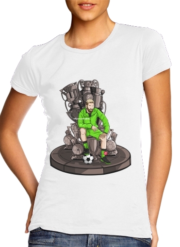  The King on the Throne of Trophies voor Vrouwen T-shirt