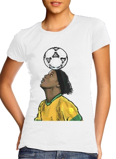  The Magic Carioca Brazil Pixel Art voor Vrouwen T-shirt