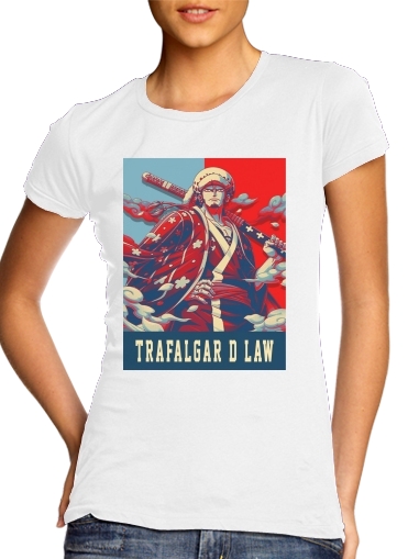  Trafalgar D Law Pop Art voor Vrouwen T-shirt