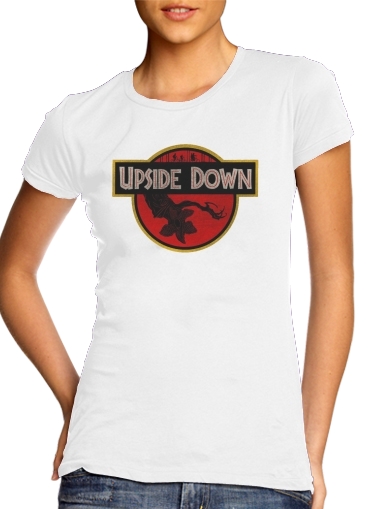  Upside Down X Jurassic voor Vrouwen T-shirt