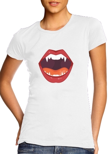  Vampire Mouth voor Vrouwen T-shirt