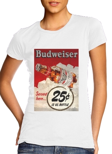  Vintage Budweiser voor Vrouwen T-shirt