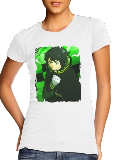  yuichiro green voor Vrouwen T-shirt