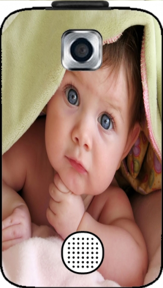 Flip Case Acer Liquid Z110 Duo met foto's baby