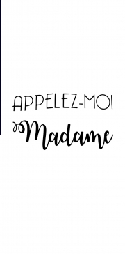 Hoesje Appelez moi madame for Iphone 6 4.7