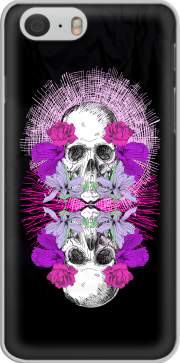 Hoesje Flowers Skull for Iphone 6 4.7