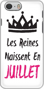 Hoesje Les reines naissent en Juillet for Iphone 6 4.7