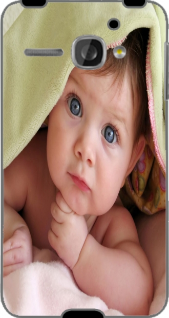 Flip Case Alcatel One Touch Star met foto's baby