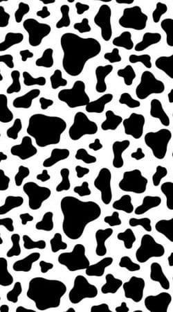 hoesje Cow Pattern