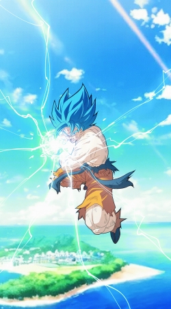 hoesje Goku Powerful