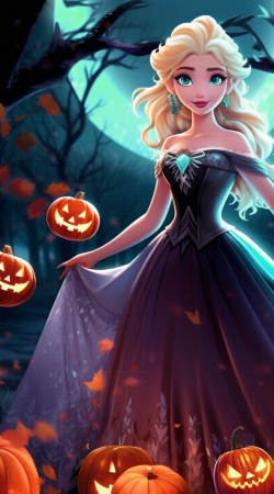 hoesje Halloween Princess V1