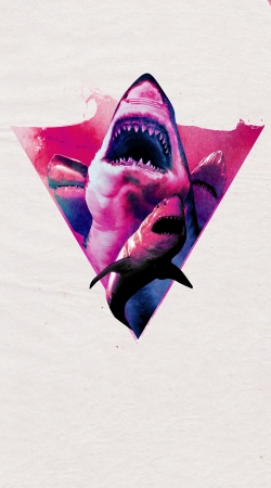 hoesje Purple Sharks