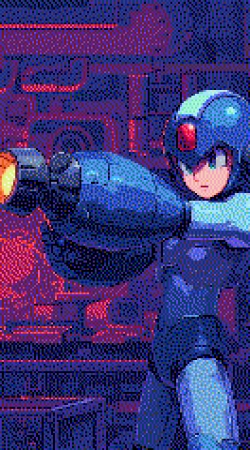 hoesje Retro Legendary Mega Man