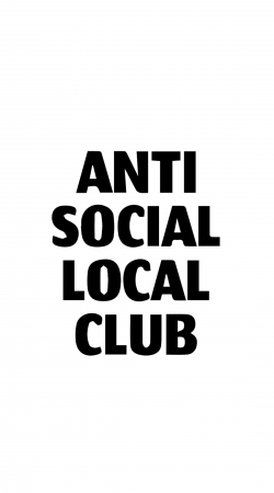 hoesje Anti Social Local Club Member