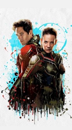 hoesje Antman and the wasp Art Painting