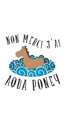 hoesje Aqua Poney