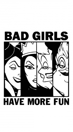 hoesje Bad girls have more fun