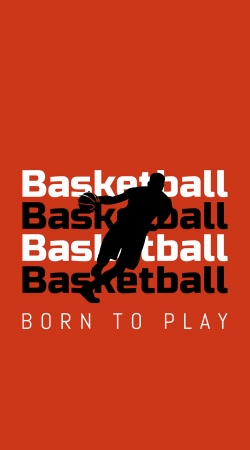 hoesje Basketball Born To Play