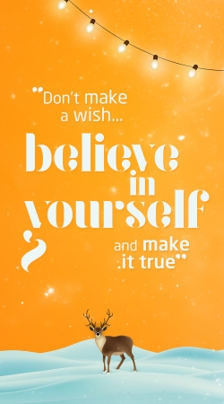 hoesje Believe in yourself