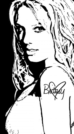 hoesje Britney Tribute Signature