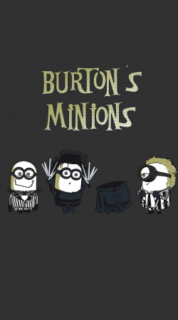 hoesje Burton's Minions