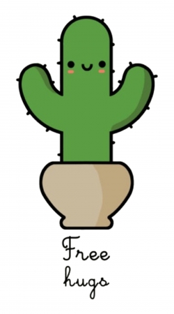 hoesje Cactus Free Hugs