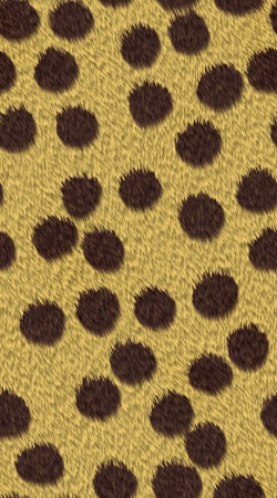 hoesje Cheetah Fur