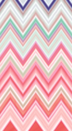 hoesje colorful chevron in pink