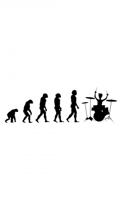 hoesje Evolution of Drummer