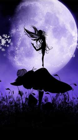 hoesje Fairy Silhouette 2