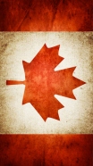 hoesje Canadian Flag Vintage