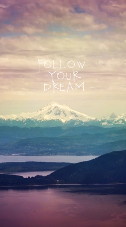hoesje follow your dream