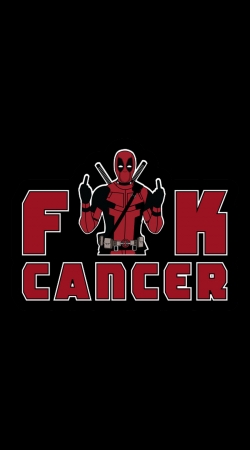 hoesje Fuck Cancer With Deadpool