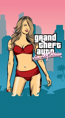 hoesje GTA collection: Bikini Girl Miami Beach