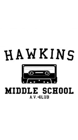 hoesje Hawkins Middle School AV Club K7