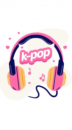 hoesje I Love Kpop Headphone