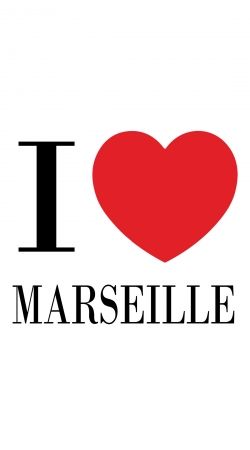 hoesje I love Marseille