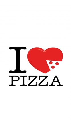 hoesje I love Pizza