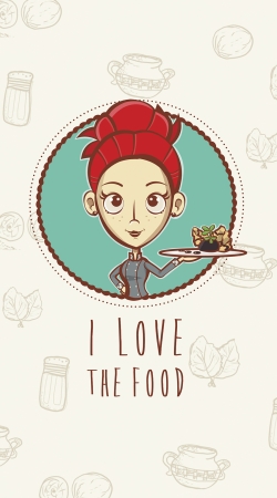 hoesje I love the food