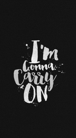 hoesje I'm gonna carry on
