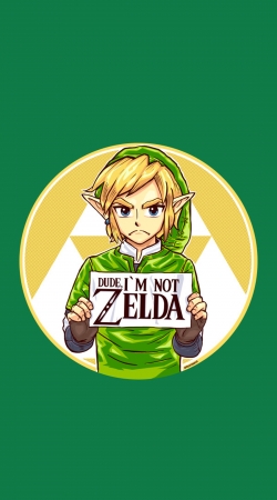 hoesje Im not Zelda