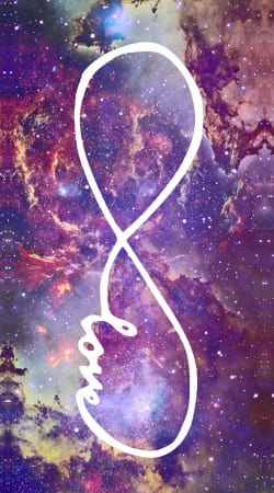 hoesje Infinity Love Galaxy